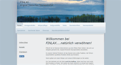 Desktop Screenshot of finlax.de