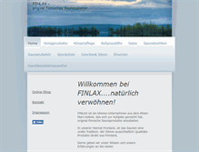 Tablet Screenshot of finlax.de